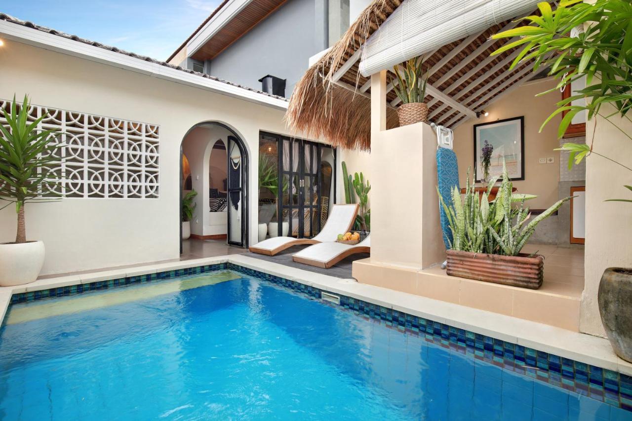 Seminyak Beach Bungalow Studio Villa 1 With Private Pool Sbb1 Экстерьер фото